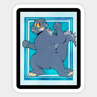 Godzilla (30s style) Sticker